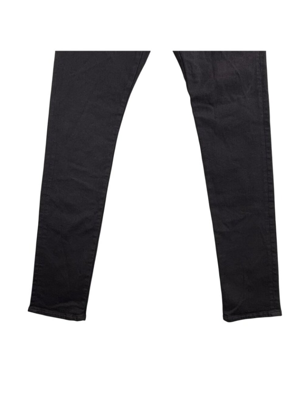7 For All Mankind Paxtyn Jeans Mens 32x33 Black Skinny Stretch Dark Wash Denim - Picture 9 of 16